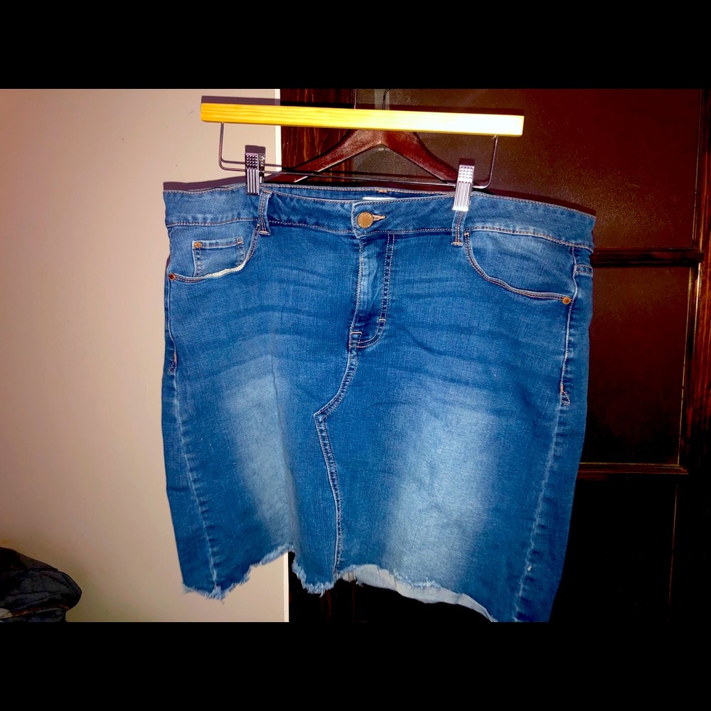 Jordache jean skirt